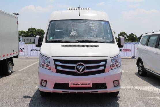有颜更有料 福田图雅诺冷藏车C位亮相2018中国高效物流卡车公开赛