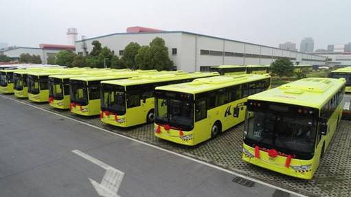 2019年中国客车出口第一大单今日正式发车
