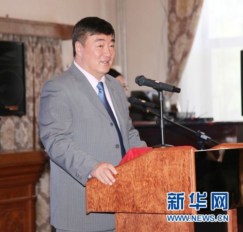 中国驻蒙古国大使馆为中国青年代表团举行招待