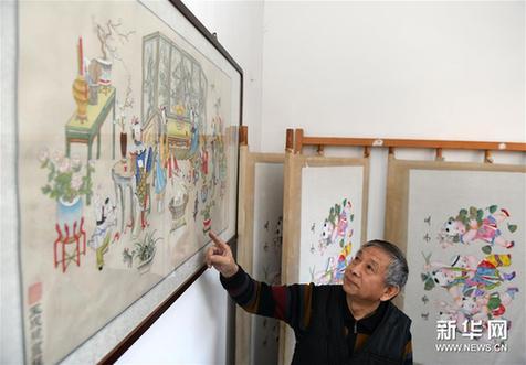 （文化）（1）杨柳青年画：守住传统 更要有人喜欢有人用