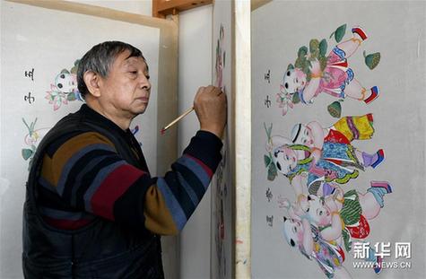 （文化）（2）杨柳青年画：守住传统 更要有人喜欢有人用