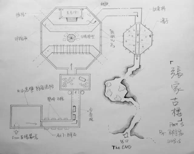 厉害了word同学,手绘全套盗墓笔记地图