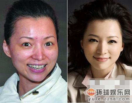 女星素颜全幻灭:50岁温碧霞僵硬马伊琍憔悴