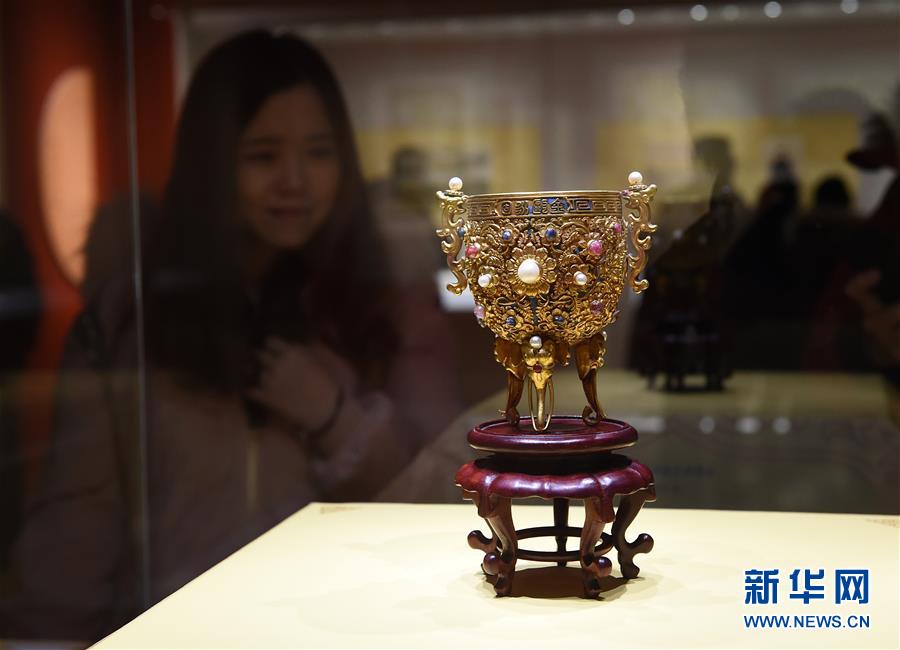 （社会）（5）“走进养心殿——大清的家国天下”展览在南京博物院开幕
