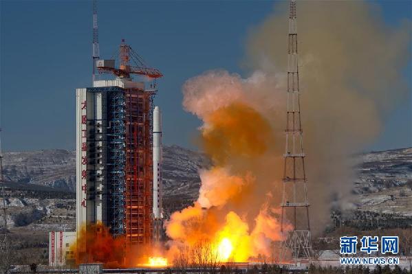 （科技）（4）高景一号03、04星成功发射 中国航天发射2018年迎来“开门红”