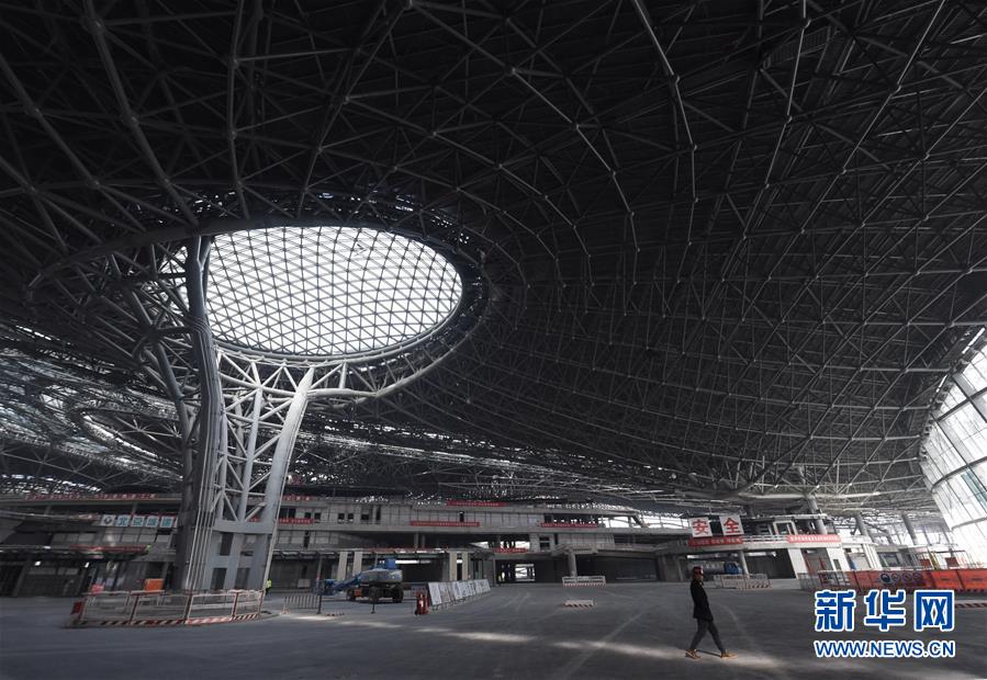 （社会）（3）北京新机场航站楼已实现功能性封顶封围