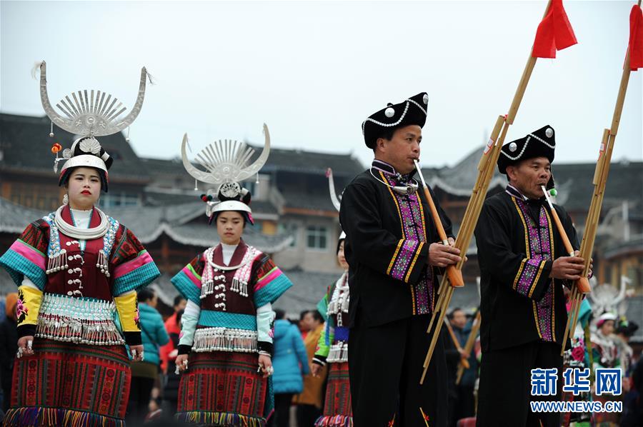 （社会）（6）贵州凯里：芦笙舞步闹新春