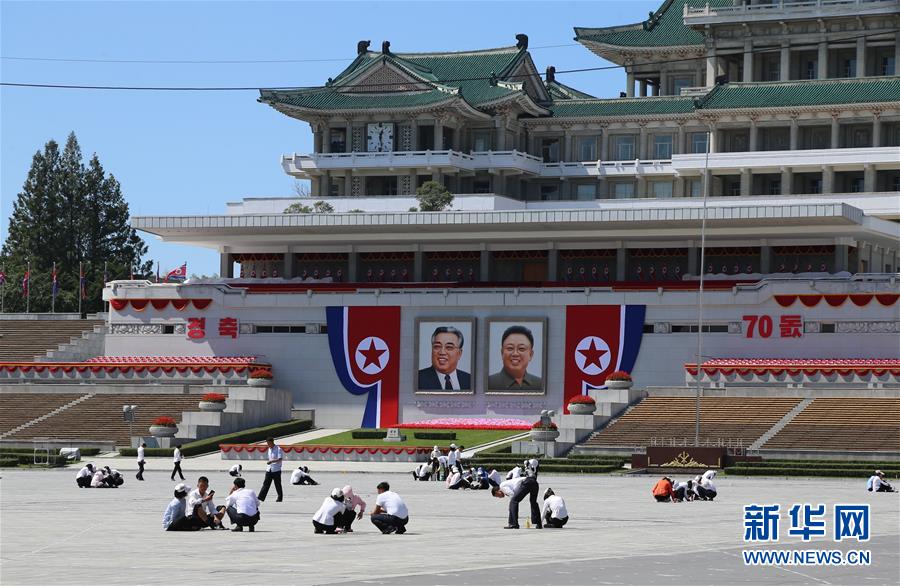 （国际）（2）朝鲜人民喜迎国庆