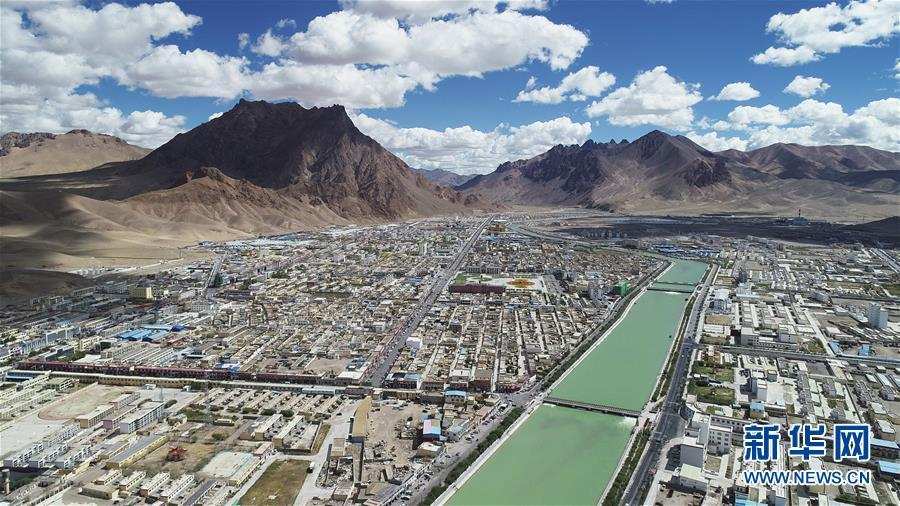 （壮阔东方潮 奋进新时代——庆祝改革开放40年）（6）西藏：焕然一新的狮泉河镇