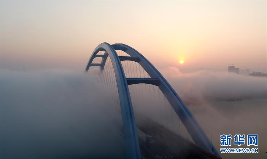 #（经济）（2）广西柳州官塘大桥建成通车