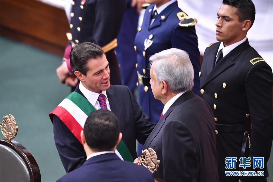（国际）（3）墨西哥举行总统权力交接仪式