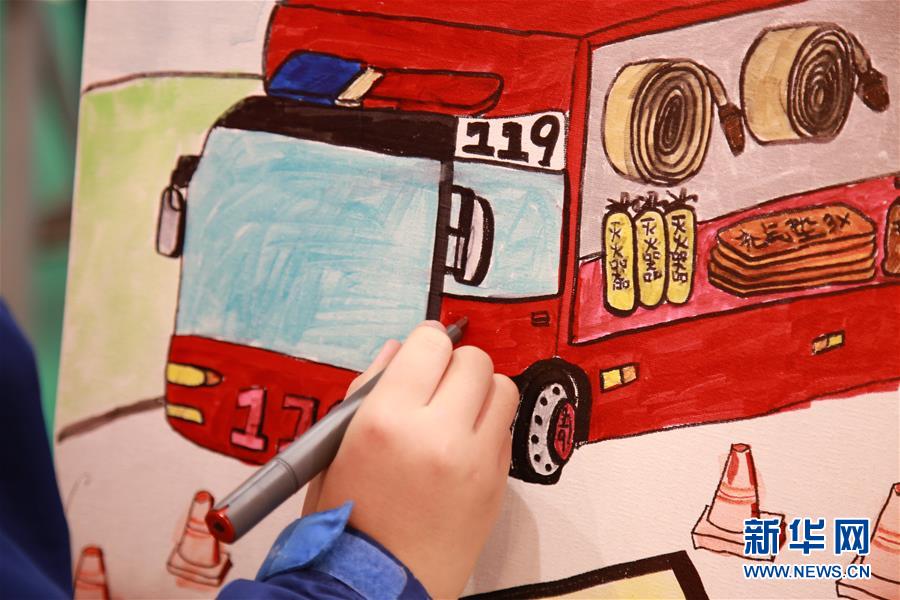 （社会）（3）浙江：儿童绘画 关注消防