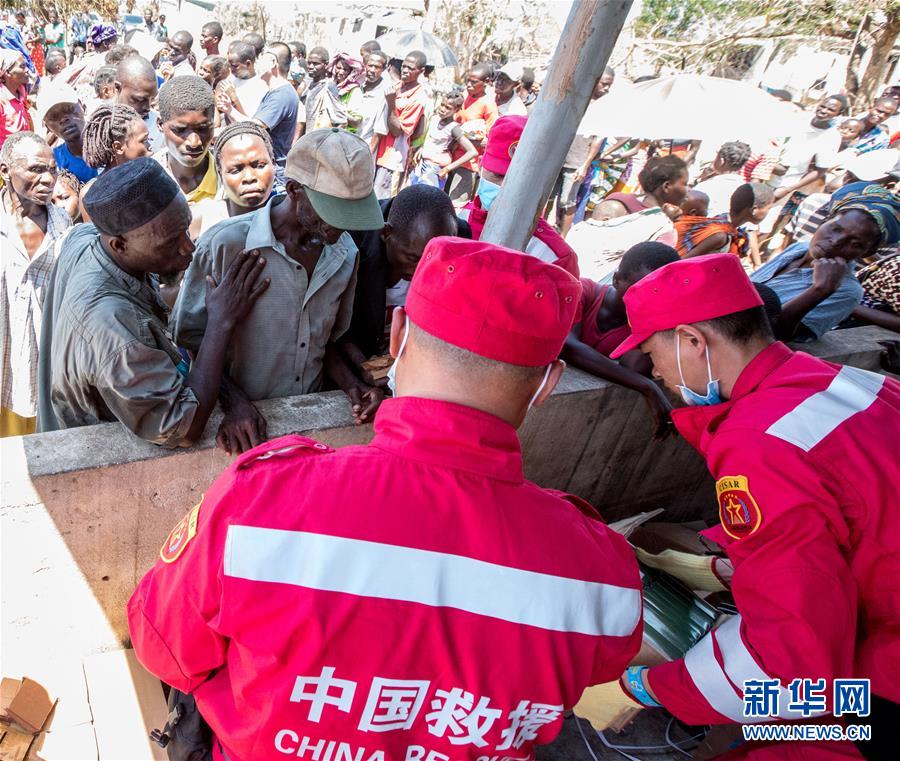 （国际）（3）中国救援队在莫桑比克展开医疗救助行动