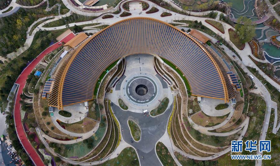 （北京世园会）（1）鸟瞰2019北京世园会园区
