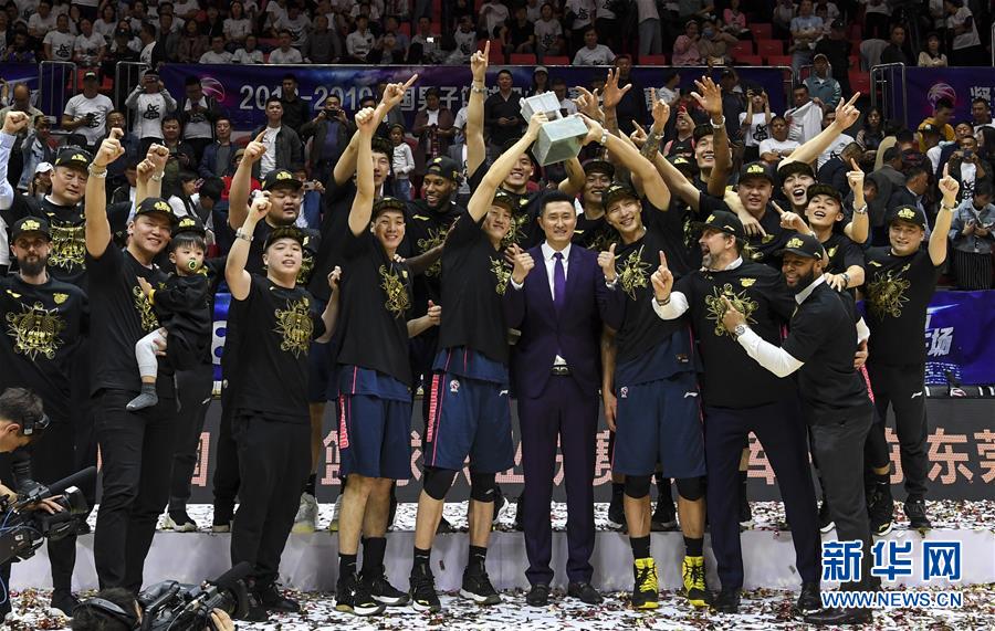 （体育）（1）篮球——CBA总决赛：广东东莞银行夺冠