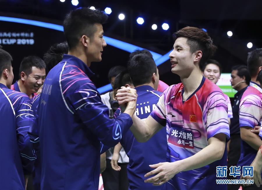 （体育）（21）羽毛球——苏迪曼杯：中国队第11次夺冠