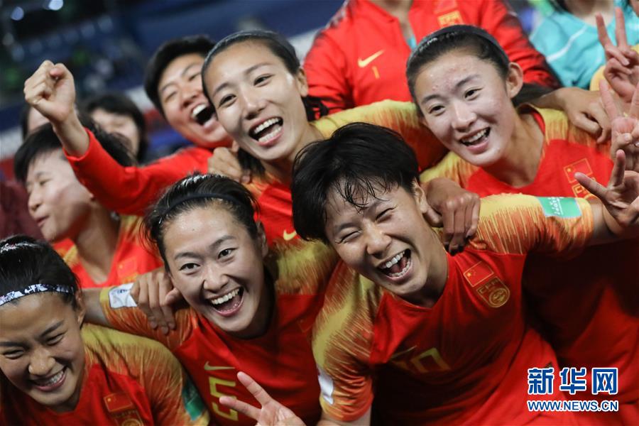 （女足世界杯）（3）足球——B组：中国队战胜南非队