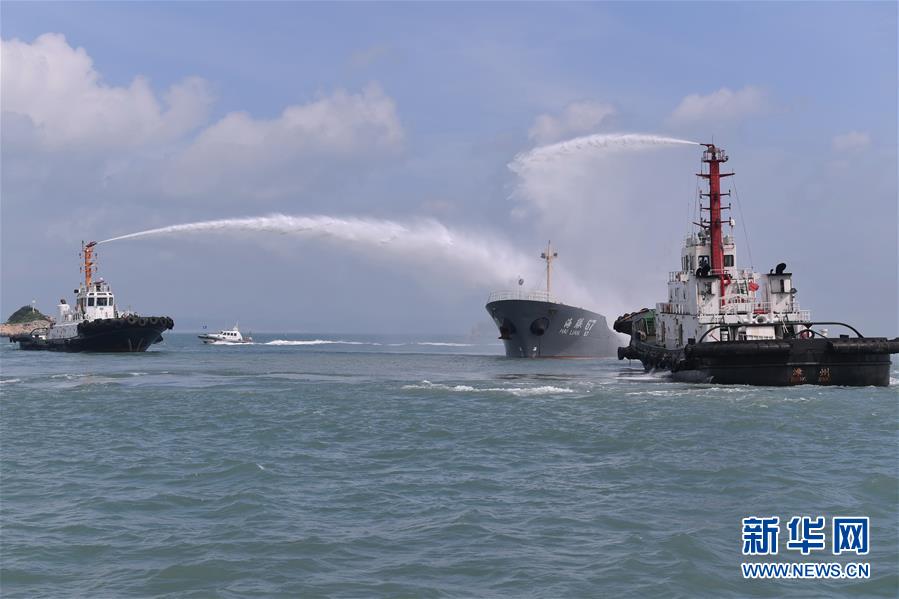 （社会）（3）福建漳州举行海上搜救与溢油应急综合演习