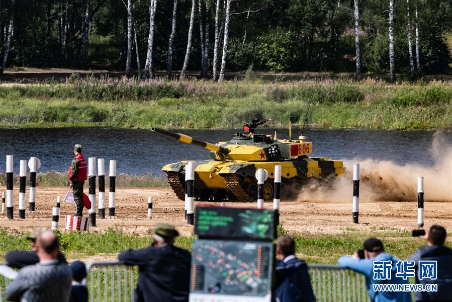 （国际）（3）中国“坦克两项”参赛队在“国际军事比赛-2019”中首赛告捷