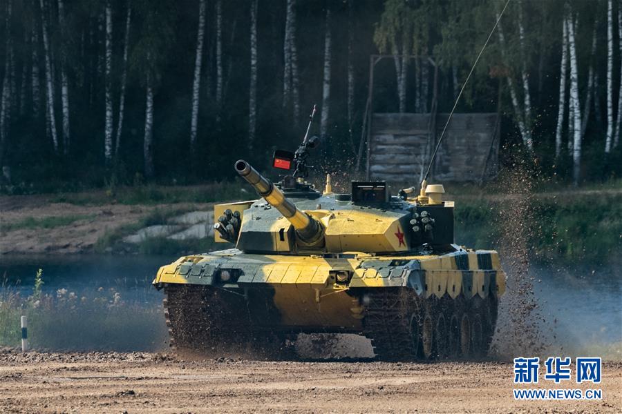 （国际）（6）中国“坦克两项”参赛队在“国际军事比赛-2019”中首赛告捷