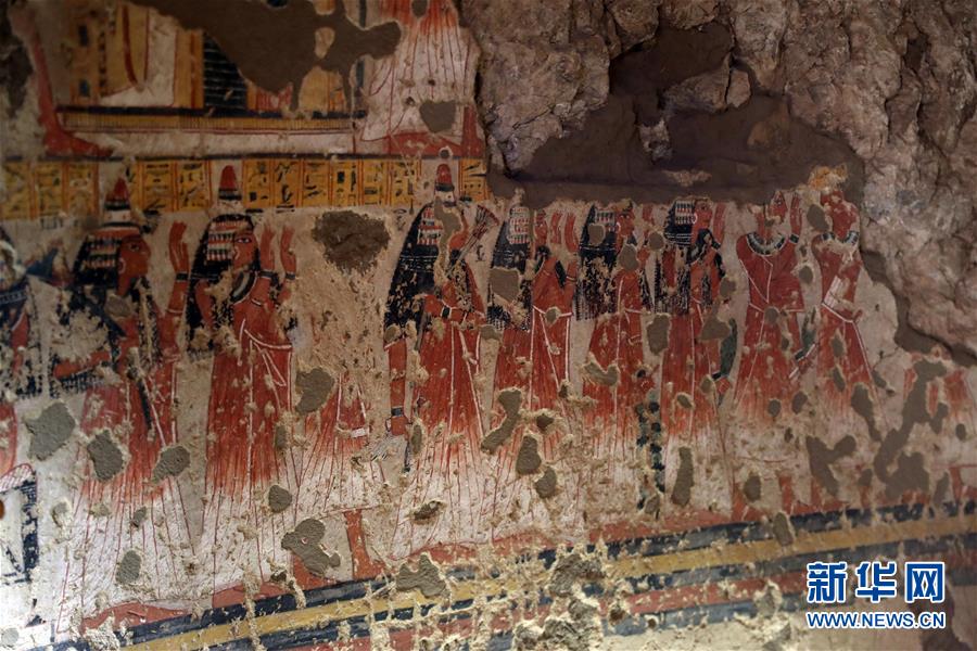 （国际）（4）埃及两座3300年历史的古墓正式向游客开放