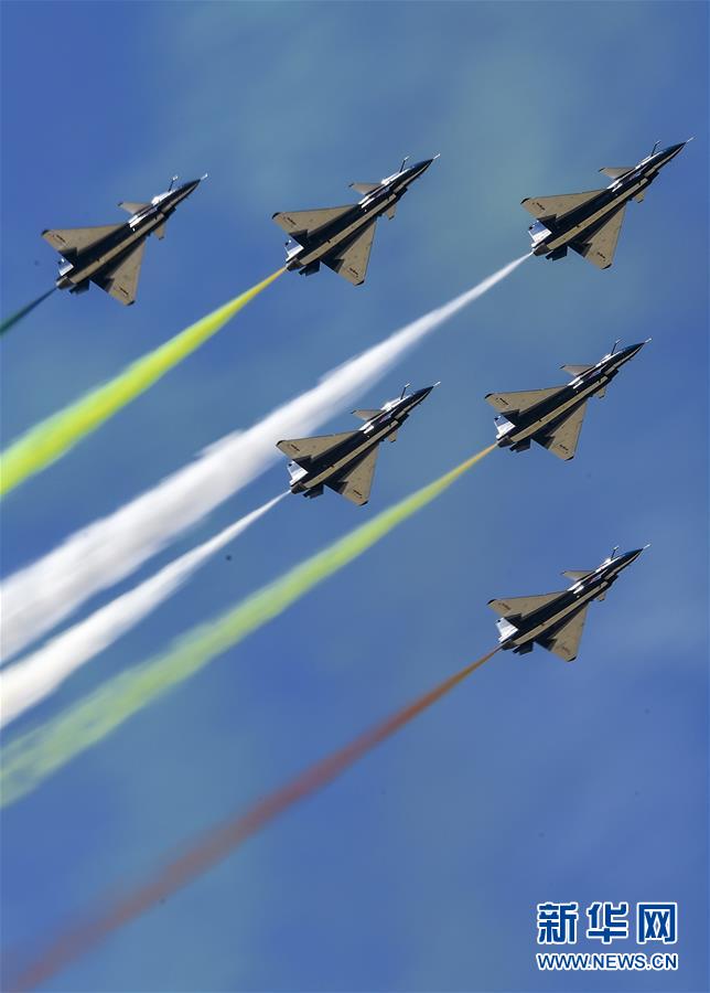 （军事）（4）空军以全盛阵容展翅长春庆祝成立70周年
