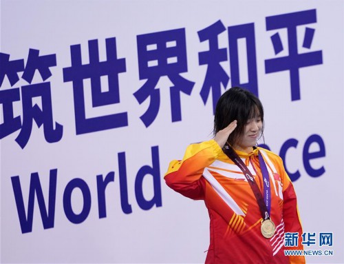（军运会）（5）水上救生——女子50米假人救生：中国队包揽冠亚军