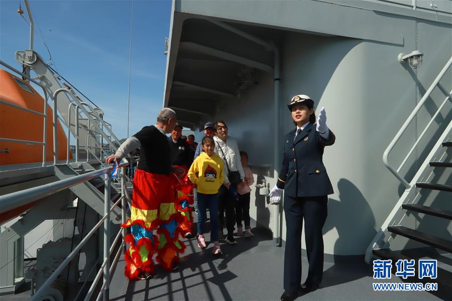（XHDW）（3）中国海军训练舰首次访问惠灵顿