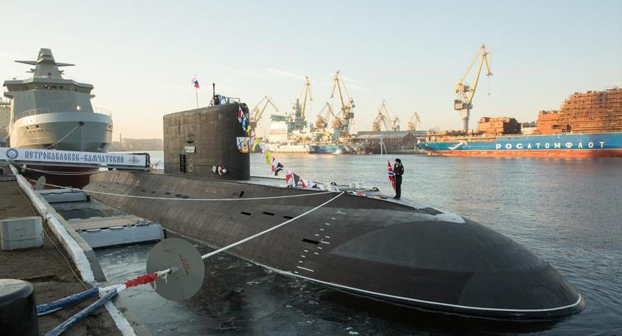 （国际）（1）俄为太平洋舰队建造的首艘636.3型潜艇交付海军