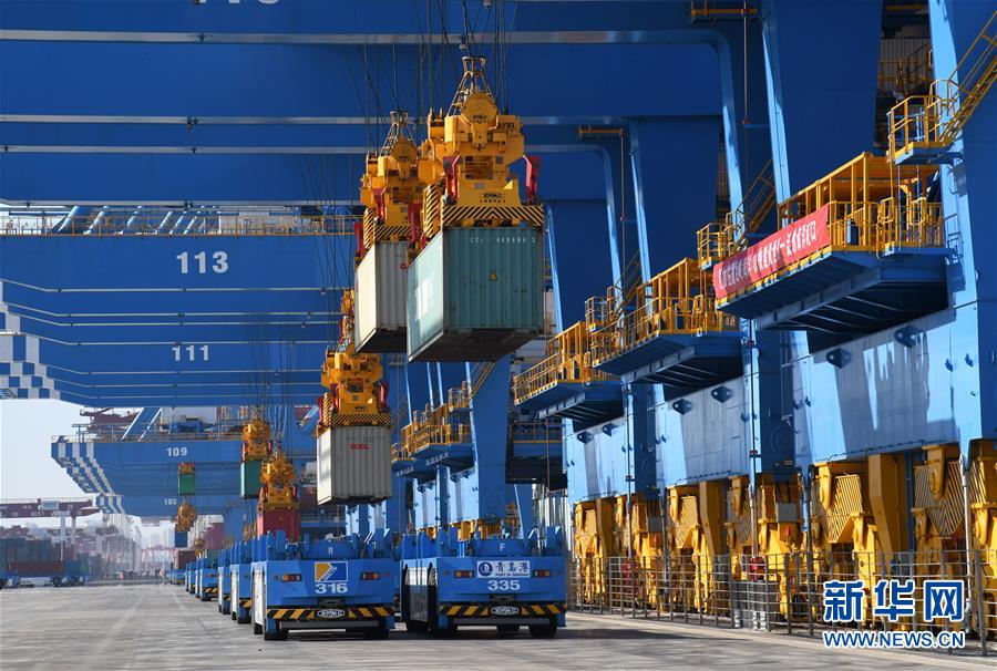 （经济）（2）青岛港全自动化码头（二期）投产运营