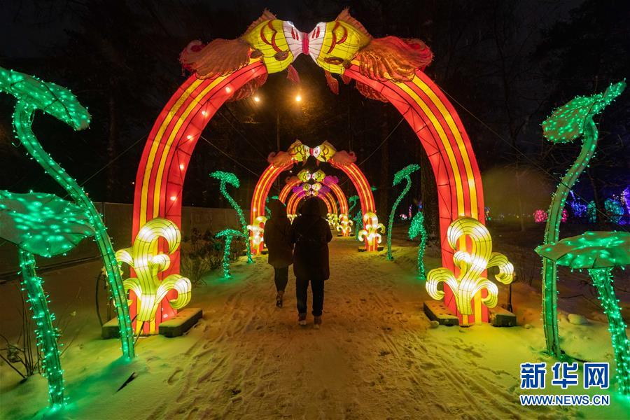 （国际）（5）中国彩灯节在莫斯科开幕