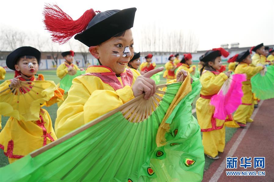 （文化）（2）河北滦州：非遗地秧歌校园“传薪”