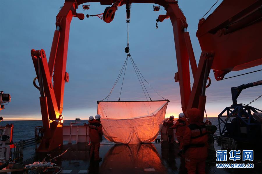 （“雪龙”探南极·图文互动）（5）中国南极考察队完成宇航员海磷虾调查