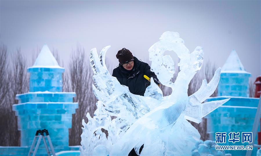 （文化）（3）哈尔滨国际冰雕比赛落幕