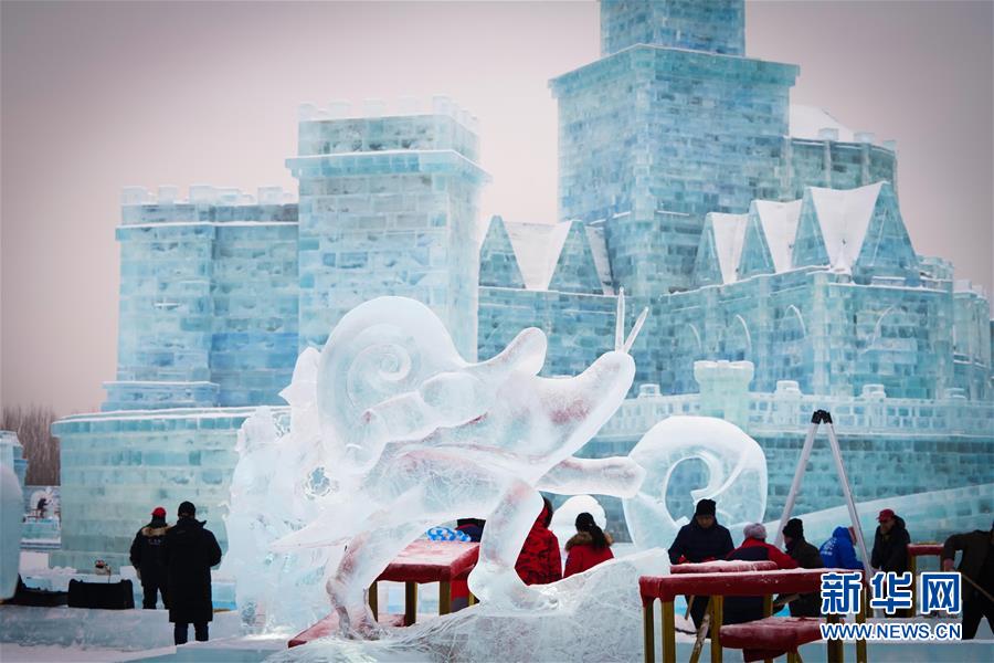 （文化）（7）哈尔滨国际冰雕比赛落幕