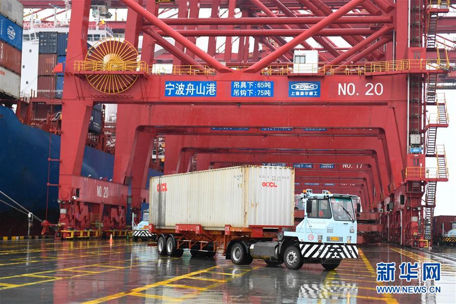 （经济）（4）宁波舟山港年吞吐量超11亿吨