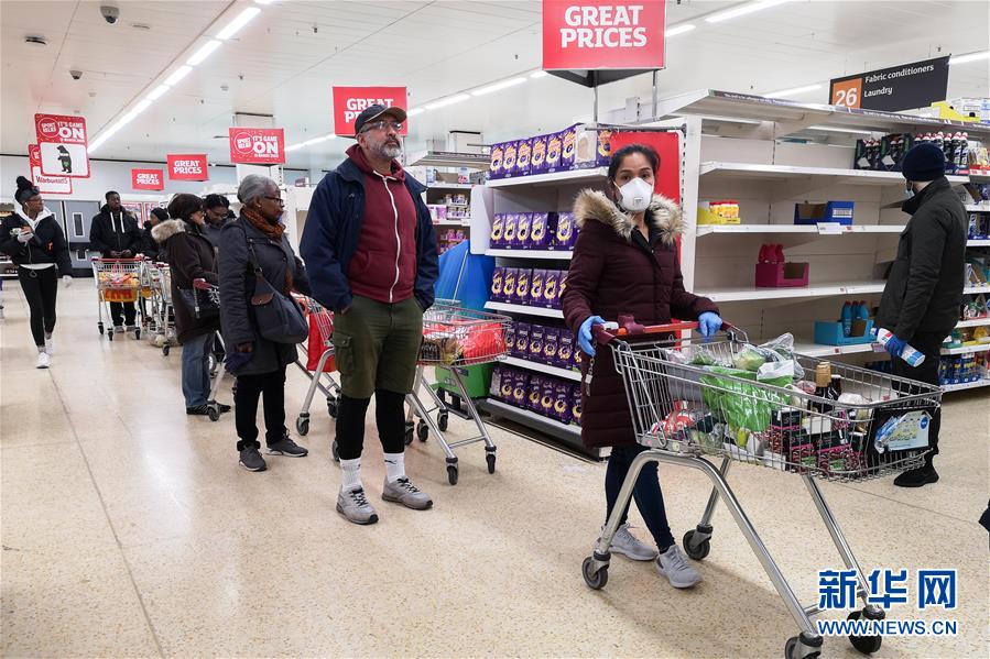 （国际疫情）（1）英国：超市抢购继续