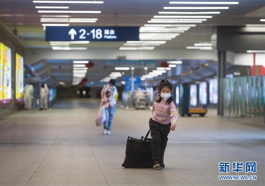 （聚焦疫情防控）（4）武汉恢复铁路客站到达业务