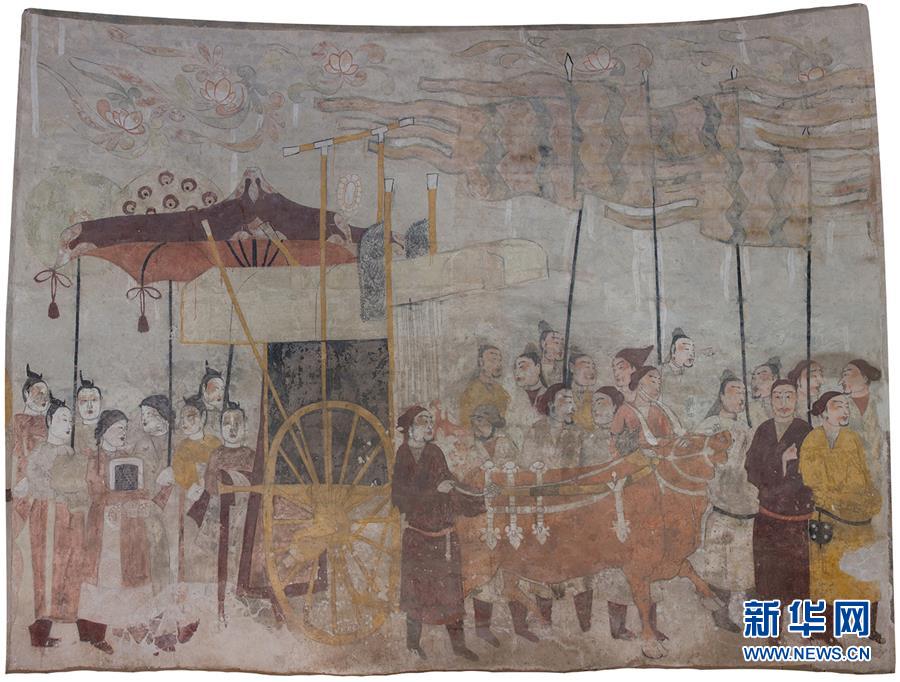 （XHDW）（5）不开放的北齐墓葬壁画乘“云”露真容