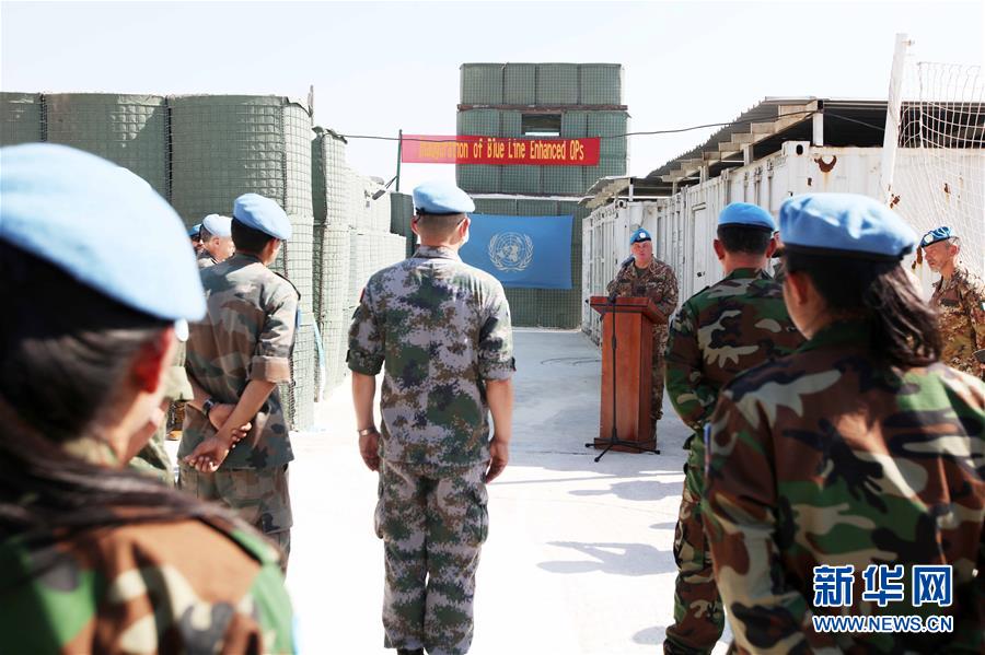 （国际·图文互动）（1）中国赴黎维和部队完成“蓝线”观察哨修建任务