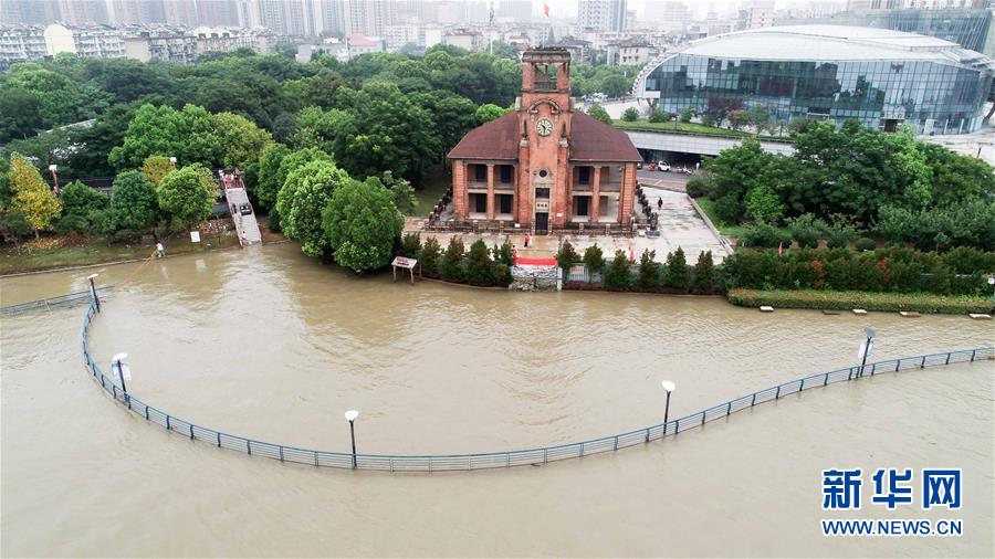（防汛抗洪）（2）长江芜湖段持续高水位