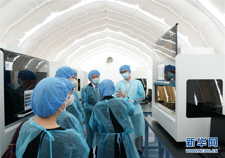 （港澳台·香港故事·图文互动）（5）为了750万人的生命健康——内地支援香港核酸检测图景扫描