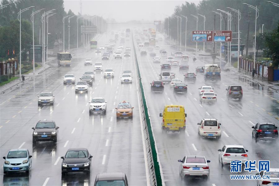 （环境）（3）受台风“海神”影响 黑龙江迎来降雨天气