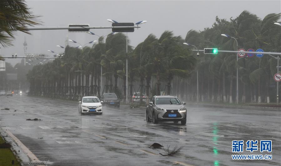 （环境）（3）台风“浪卡”登陆海南