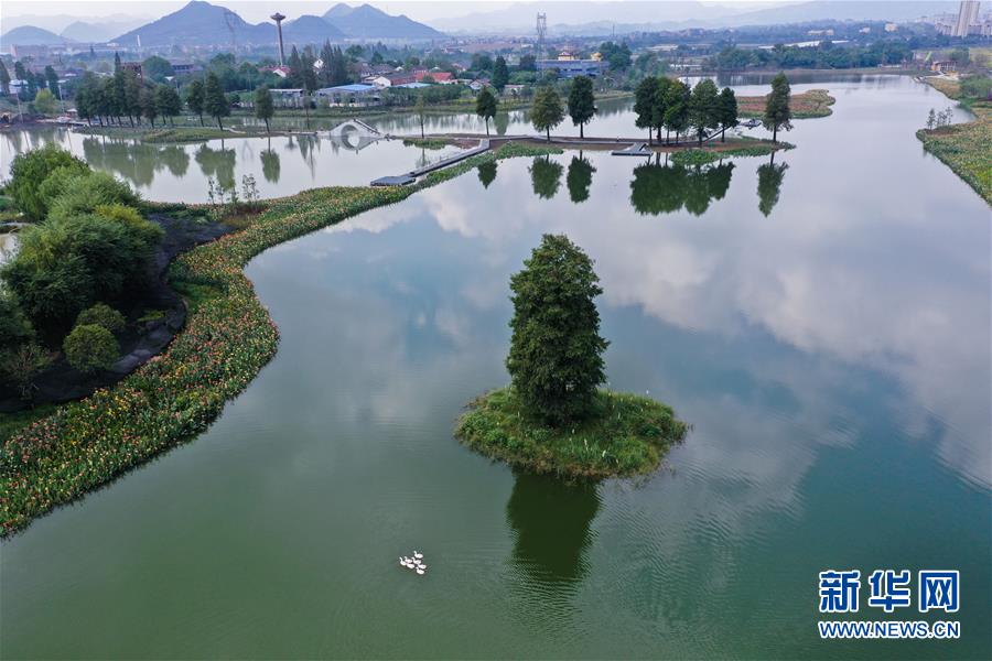 （环境）（4）浙江富阳：城市“生态绿肺”亮相