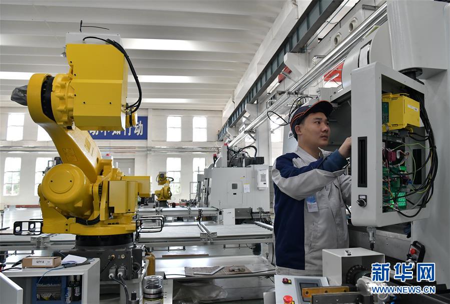 （经济）（1）山东枣庄：智能制造推动产业提档升级