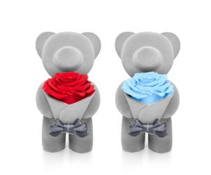 roseonly圣诞季新品上市 玫瑰熊给你爱的守护