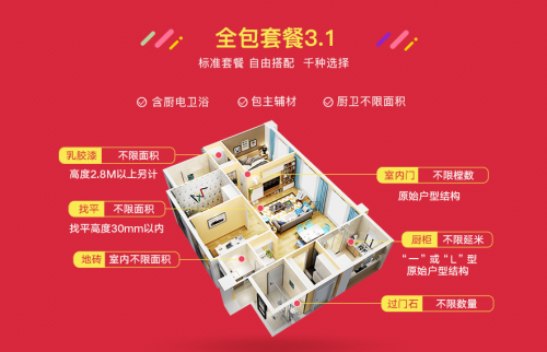 金螳螂·家全包套餐3.1 为你打造理想的家