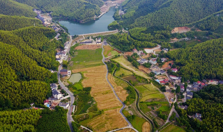 飞阅安吉美丽乡村