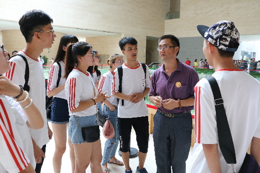 河北大学红色战线暑期实践小分队在洛阳博物